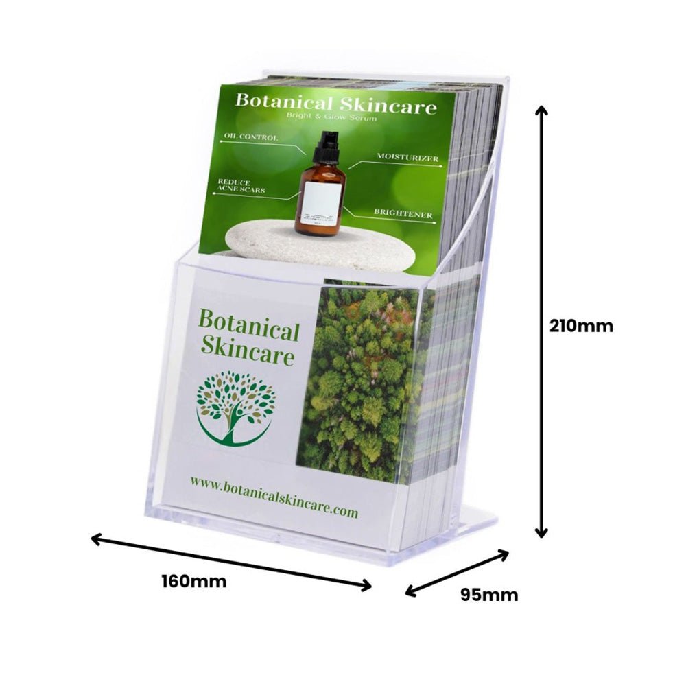 Expositor Mesa 095x160x210mm A5 Vertical