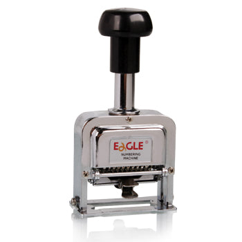 Bluepixel Equipamentos e Serviços Informáticos Lda | Numerador Sequencial Metálico Eagle com 10 Rodas - Alta Precisão Eagle Numeradores