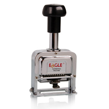 Bluepixel Equipamentos e Serviços Informáticos Lda | Numerador Sequencial Metálico Eagle 12 Rodas 05mm | Contador Durável Eagle Numeradores