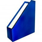 Bluepixel Equipamentos e Serviços Informáticos Lda | Porta Revistas Azul 30x25x8cm — Organizadora de Papelaria Neutral Porta Revistas