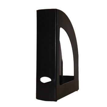 Bluepixel Equipamentos e Serviços Informáticos Lda | Porta Revistas Preto 32x25x8cm - Organizador de Plástico Opaco Neutral Porta Revistas