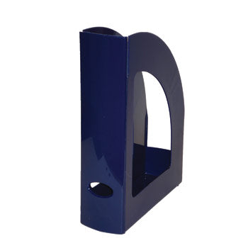 Bluepixel Equipamentos e Serviços Informáticos Lda | Porta Revistas Azul Plástico Opaco 32x25x8cm — Organizacional e Elegante Neutral Porta Revistas