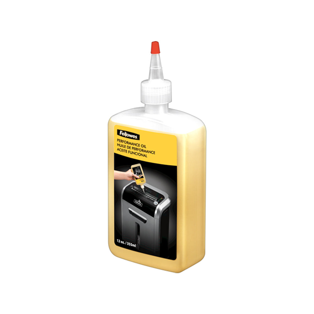 Bluepixel Equipamentos e Serviços Informáticos Lda | Óleo para Destruidoras de Papel 350ml - Lubrificação Eficiente Fellowes Corte Partículas