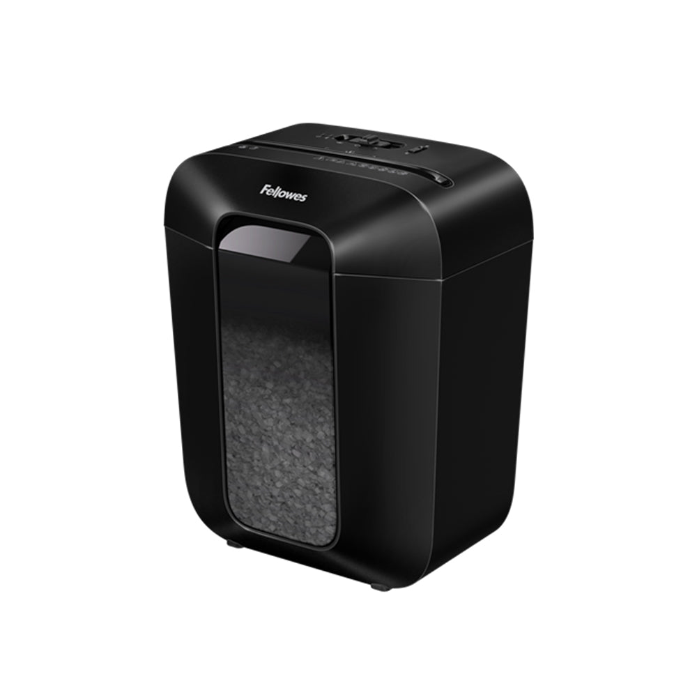 Bluepixel Equipamentos e Serviços Informáticos Lda | Destruidora de Partículas 4x12mm LX41 Preto P4 8Fls | Alta Performance Fellowes Corte Partículas