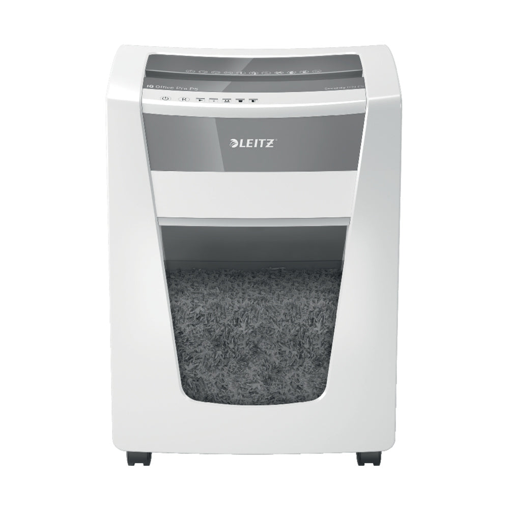 Bluepixel Equipamentos e Serviços Informáticos Lda | Destruidora de Papel Leitz IQ Office Pro P5 2x15mm, Compacta e Segura Leitz Corte Partículas