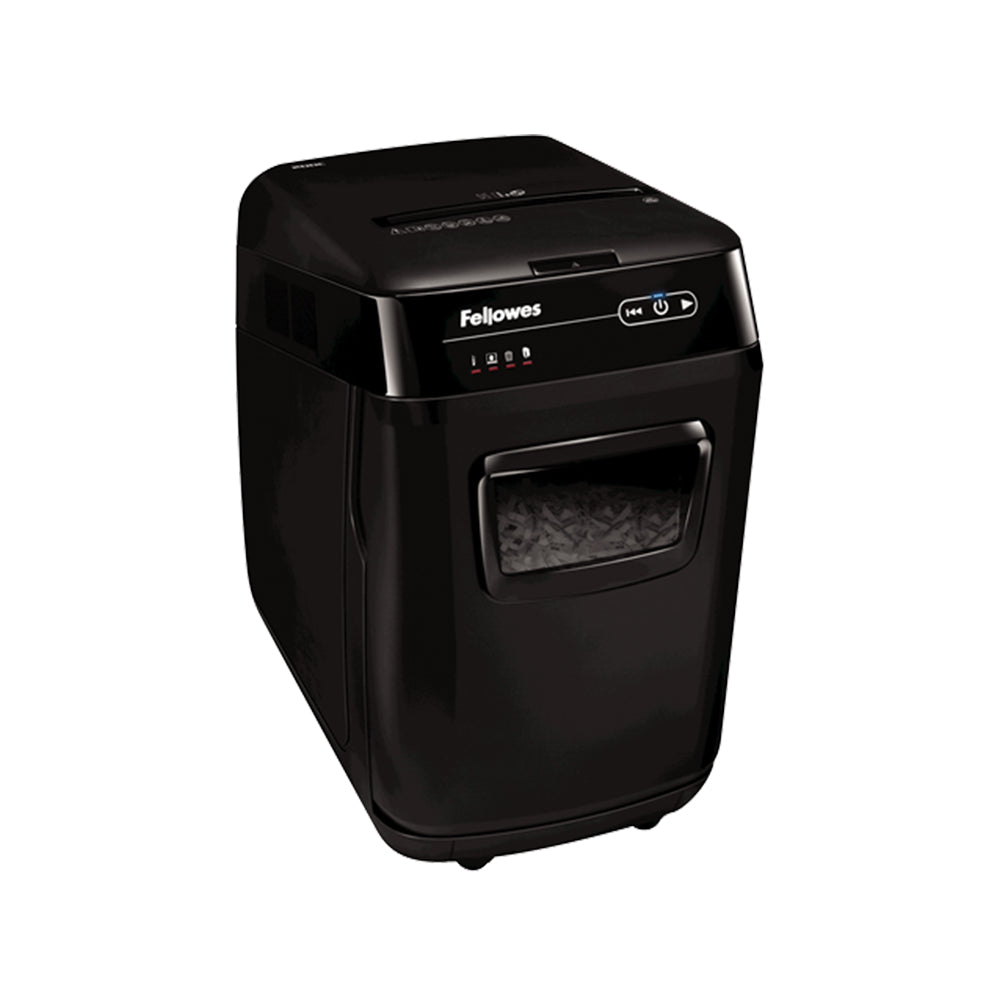 Bluepixel Equipamentos e Serviços Informáticos Lda | Destruidora de Partículas AutoMax 150C P4 - 150 Fls Fellowes Corte Partículas