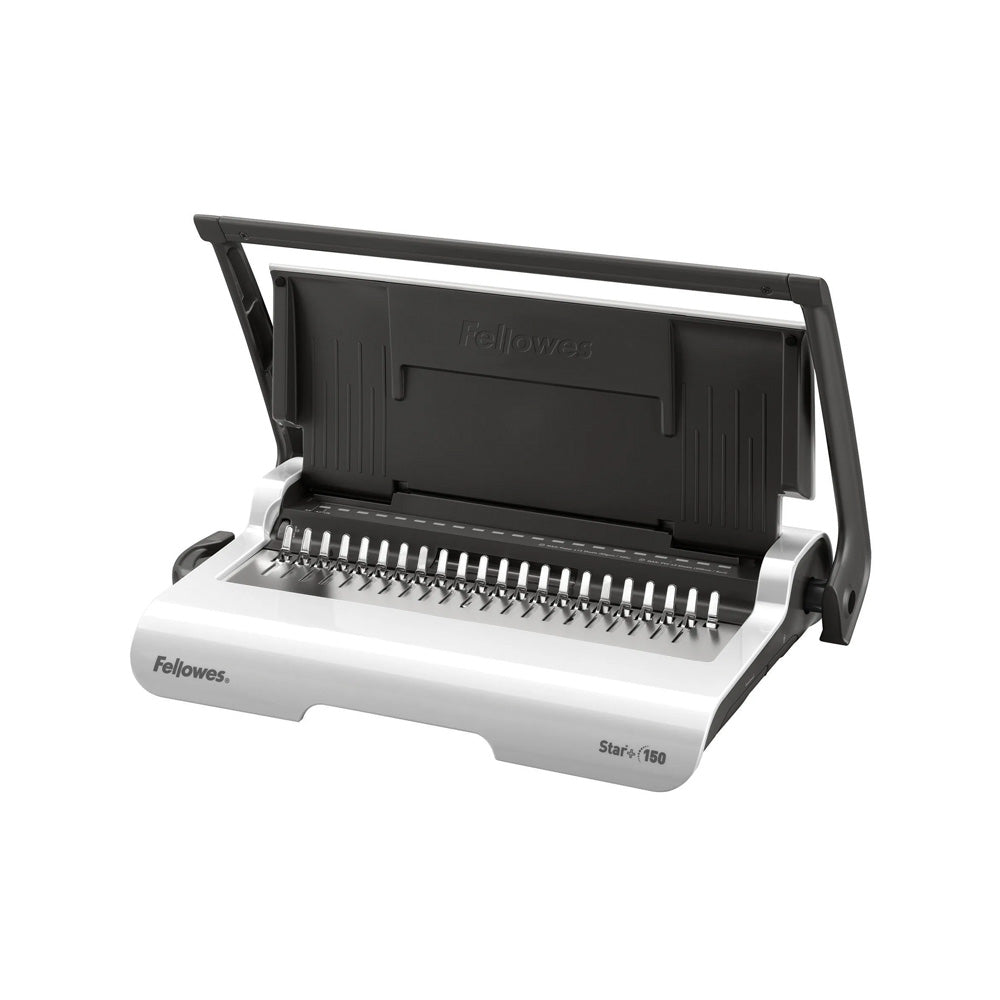 Bluepixel Equipamentos e Serviços Informáticos Lda | Encadernadora Espiral Plástico Star+ 150 Folhas - Manual e Prática Fellowes Encadernadoras