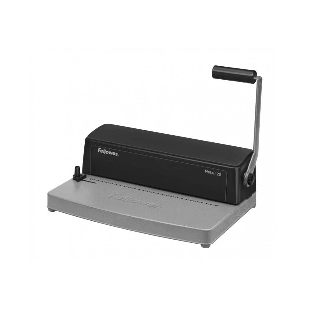 Bluepixel Equipamentos e Serviços Informáticos Lda | Encadernadora Espiral Metal Manual de 25 Folhas 450 Folhas Fellowes Encadernadoras