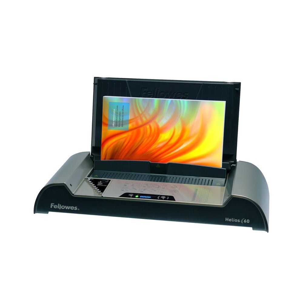 Bluepixel Equipamentos e Serviços Informáticos Lda | Encadernadora Térmica Fellowes Helios 60 até 600 Folhas Fellowes Encadernadoras