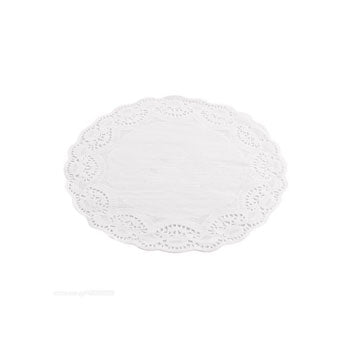 Naperons Papel Redondos 9cm 53g Pack 250un