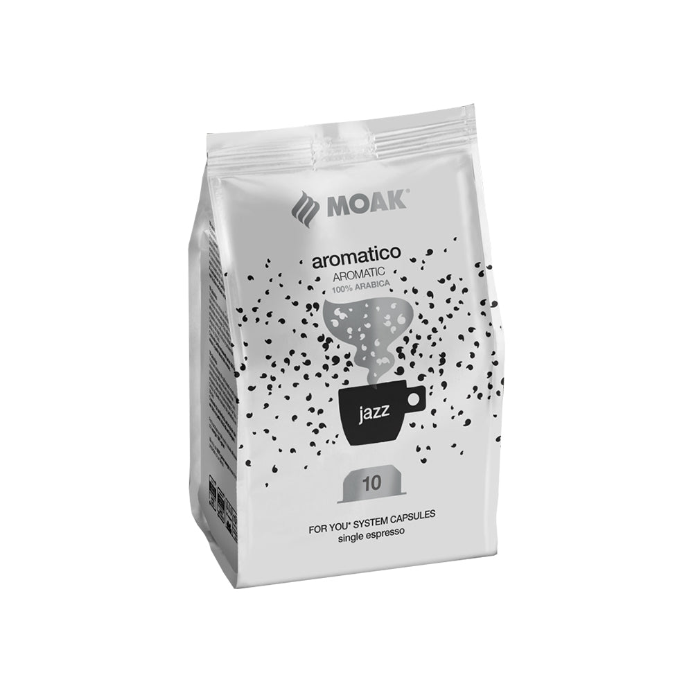 Café Cápsulas ForYou Single MOAK Aromatico Jazz 100un