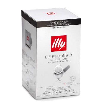 Café em Pastilhas Illy Tostatura Scura – 18 Unidades