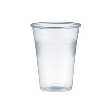 Copos Plástico 200ml 7oz Transparente - Pacote com 100 Unidades