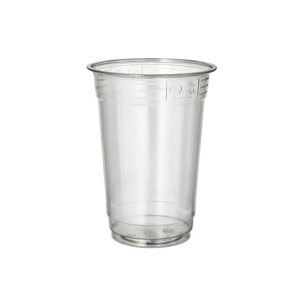 Copos 300ml PET 10oz 11,7cm Transparente 50un
