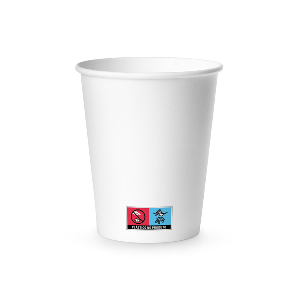 Copos de Papel 278ml 10oz para Take Away – 50 unidades