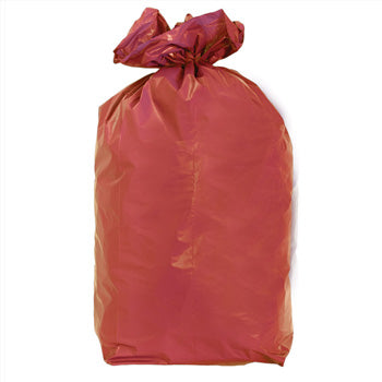 Sacos de Lixo Vermelhos 100-120L, 20 unidades, resistente 15,5my