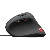 Mouse gamer vertical Trust GXT 144 REXX, confortável e preciso, ideal para jogos, com design ergonômico e botões de alta performance.