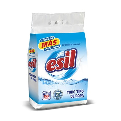 Detergente em Pó para Máquina de Roupa Esil 153 Doses - 10kg