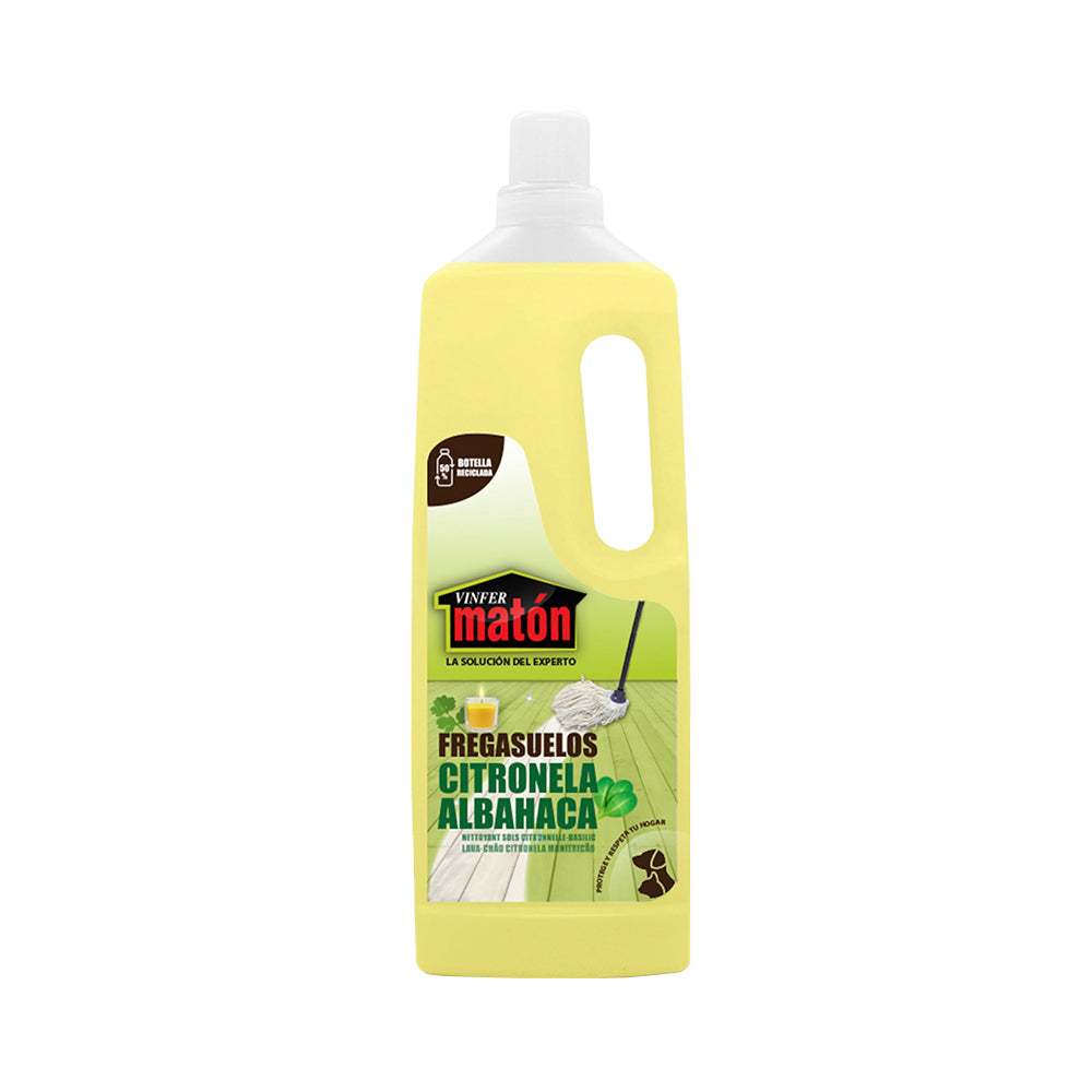 Detergente Lava Tudo Citronela e Manjericão 1L - Limpeza Eficaz