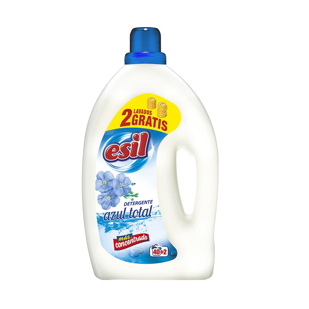 Detergente Líquido Máquina Roupa Esil Azul Total 40+2 Doses