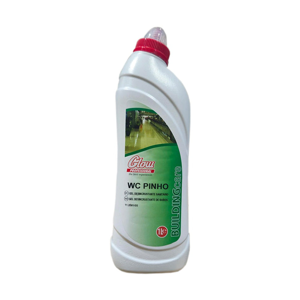 Gel WC Desincrustante Pinho 1L – Limpeza eficiente e aroma de pinho