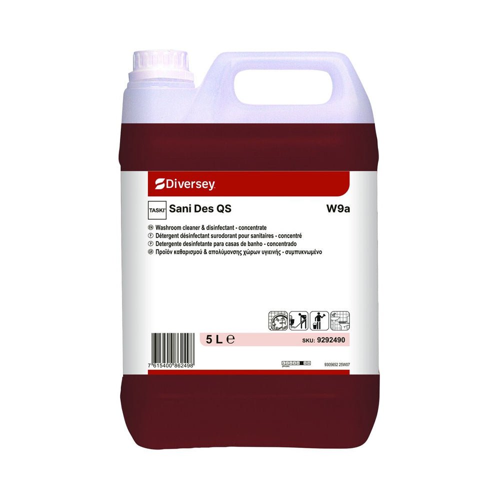 Detergente Desinfetante TASKI Sani Des QS W9a 5L