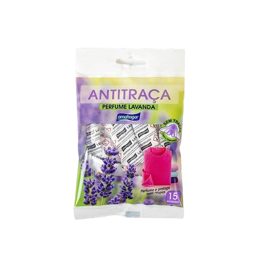 Inseticida Anti-Traça Flor de Lavanda 1,5g - Proteção Efetiva