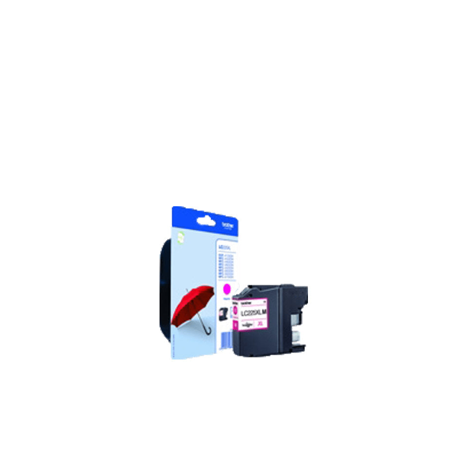 Tinteiro Brother LC225XL Magenta 1,2k para DCP-J4120DW e MFC-J4420, 4620DW Brother