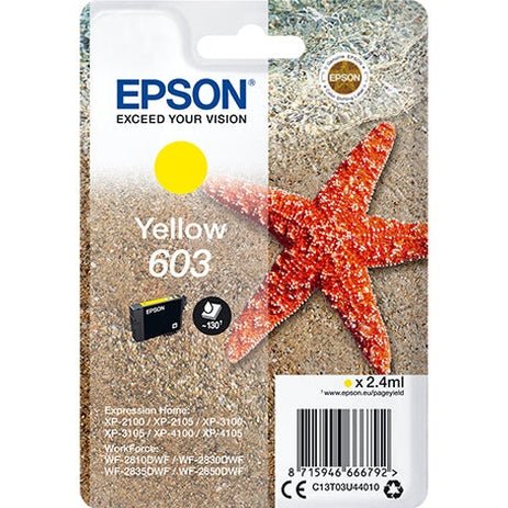 EPSON 1LB Singlepack Yellow 603 Ink w/s