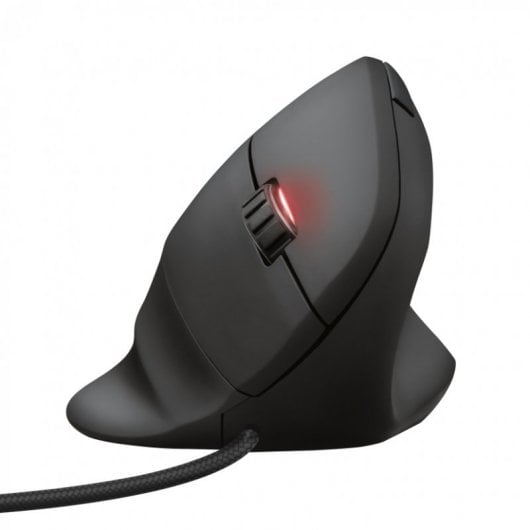 Mouse gamer vertical Trust GXT 144 REXX, ergonomicamente projetado, com botões de alta precisão e design confortável para jogos.