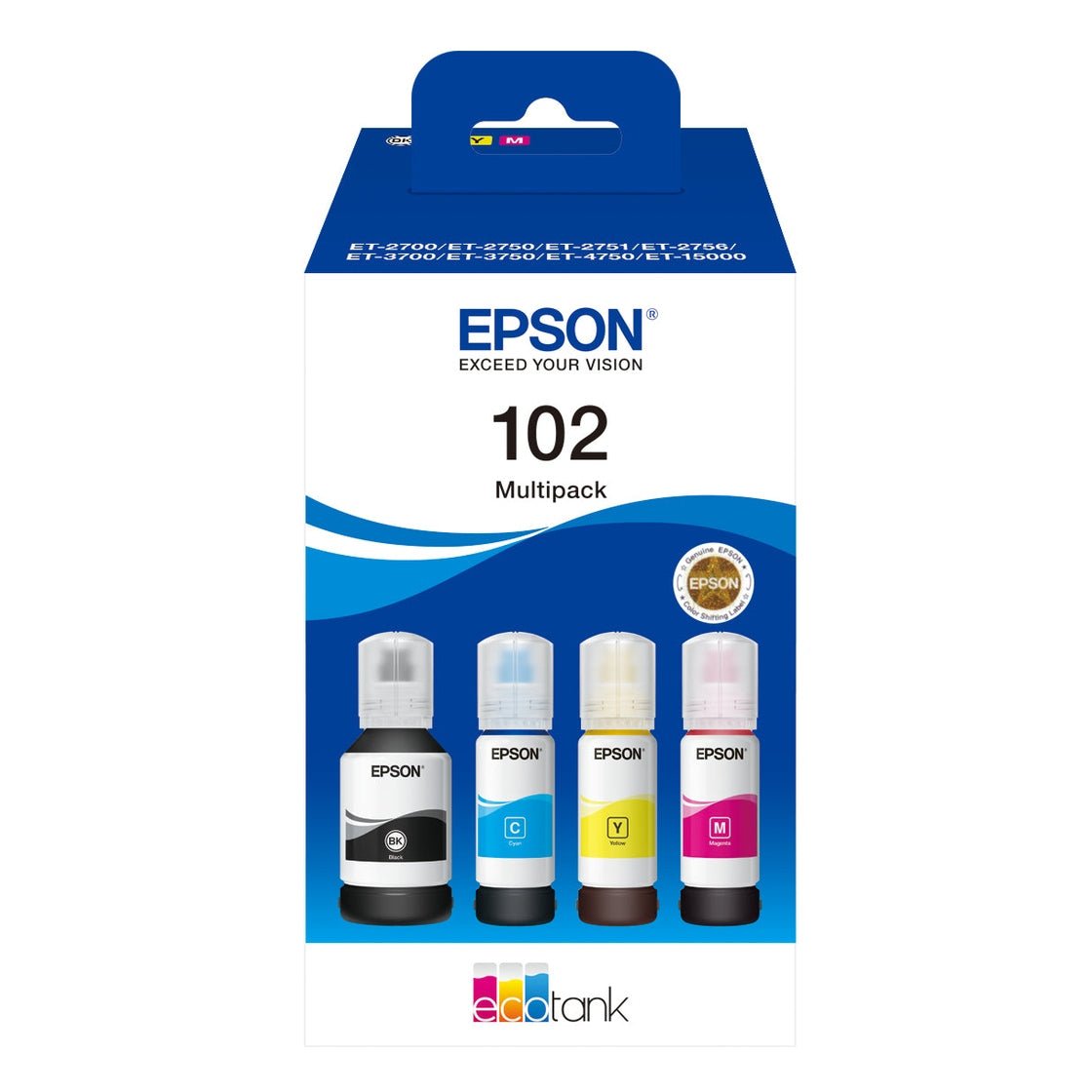 EPSON 1LB 102 EcoTank 4-colour Multipack