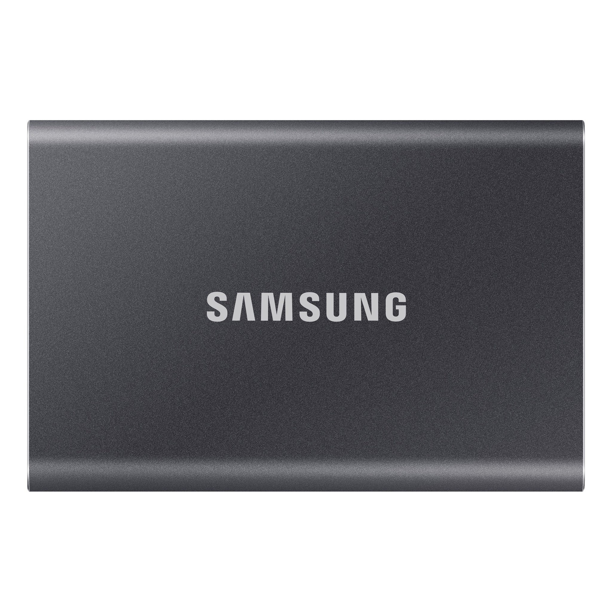 SAMSUNG Portable SSD T7 1TB extern USB 3.2 Gen 2 Titan Grey