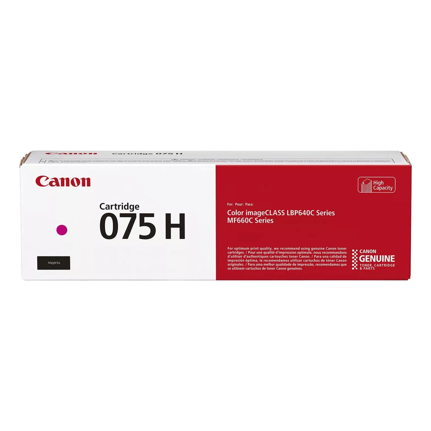 Toner Canon 075H para Impressoras Laser - Alta Qualidade