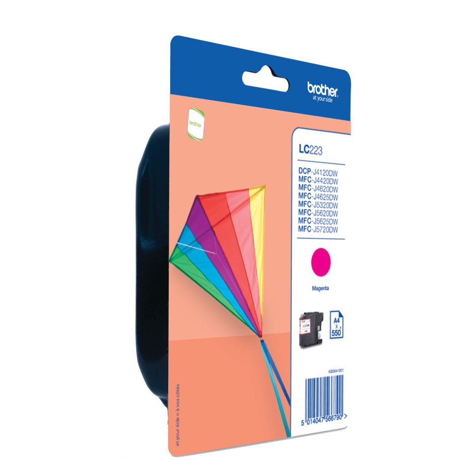 Tinteiro BROTHER LC223MBP Magenta para MFC-J4420DW/4625DW Brother