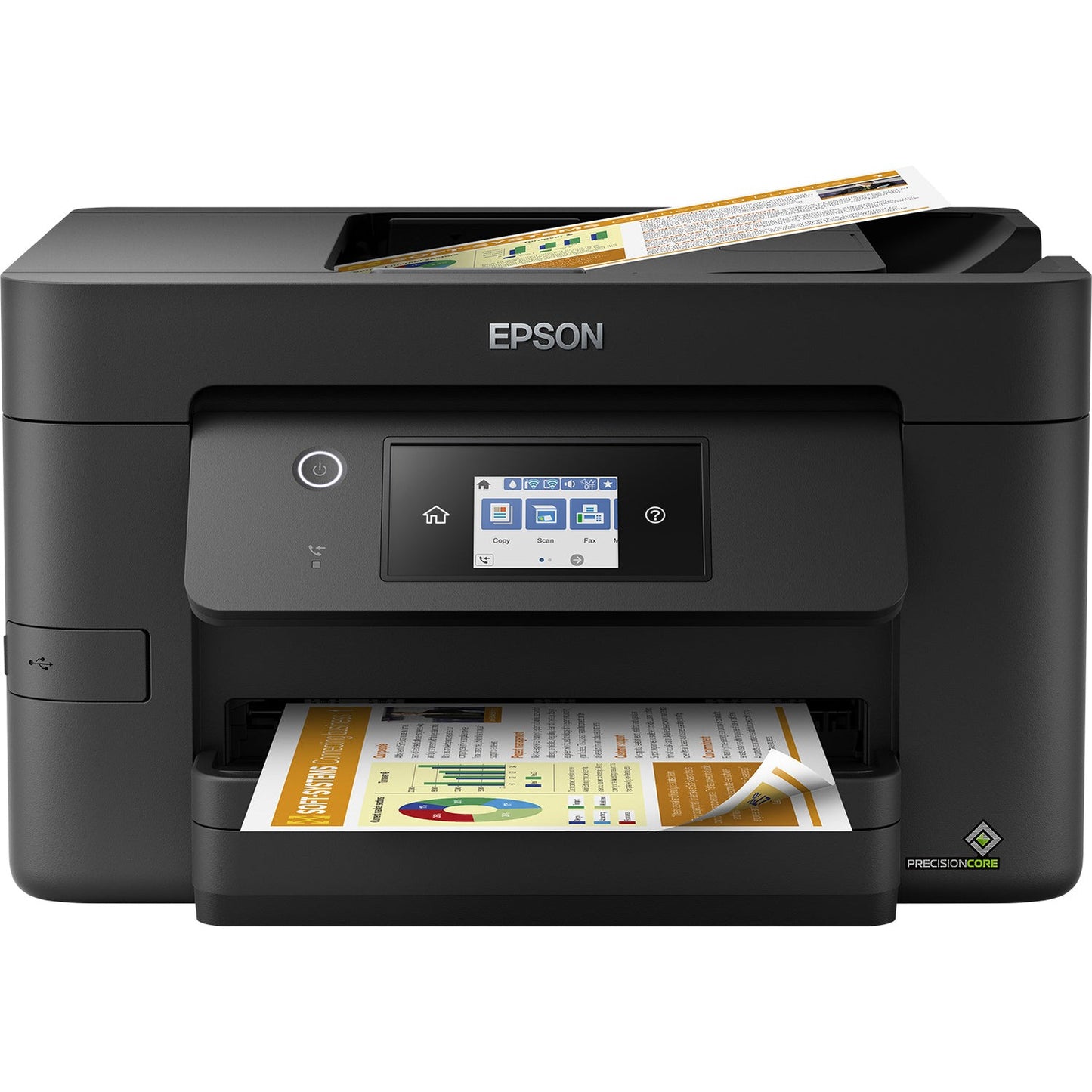 EPSON WorkForce Pro WF-3820DWF MFP colour ink-jet A4 21ppm print 250 sheets USB 2.0 LAN Wi-Fi USB host