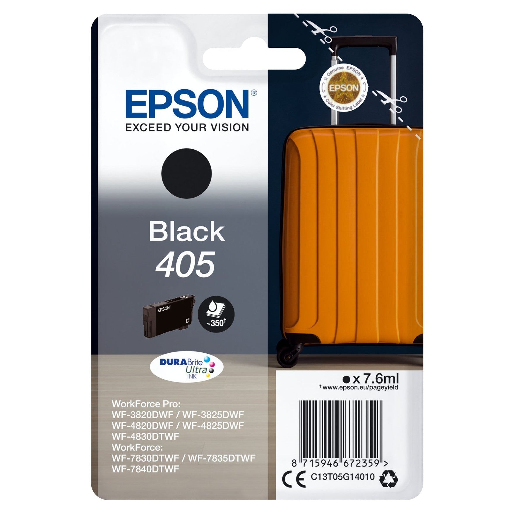 Tinta EPSON 4LB Black Ultra Durabrite – Impressão de Alta Qualidade Epson