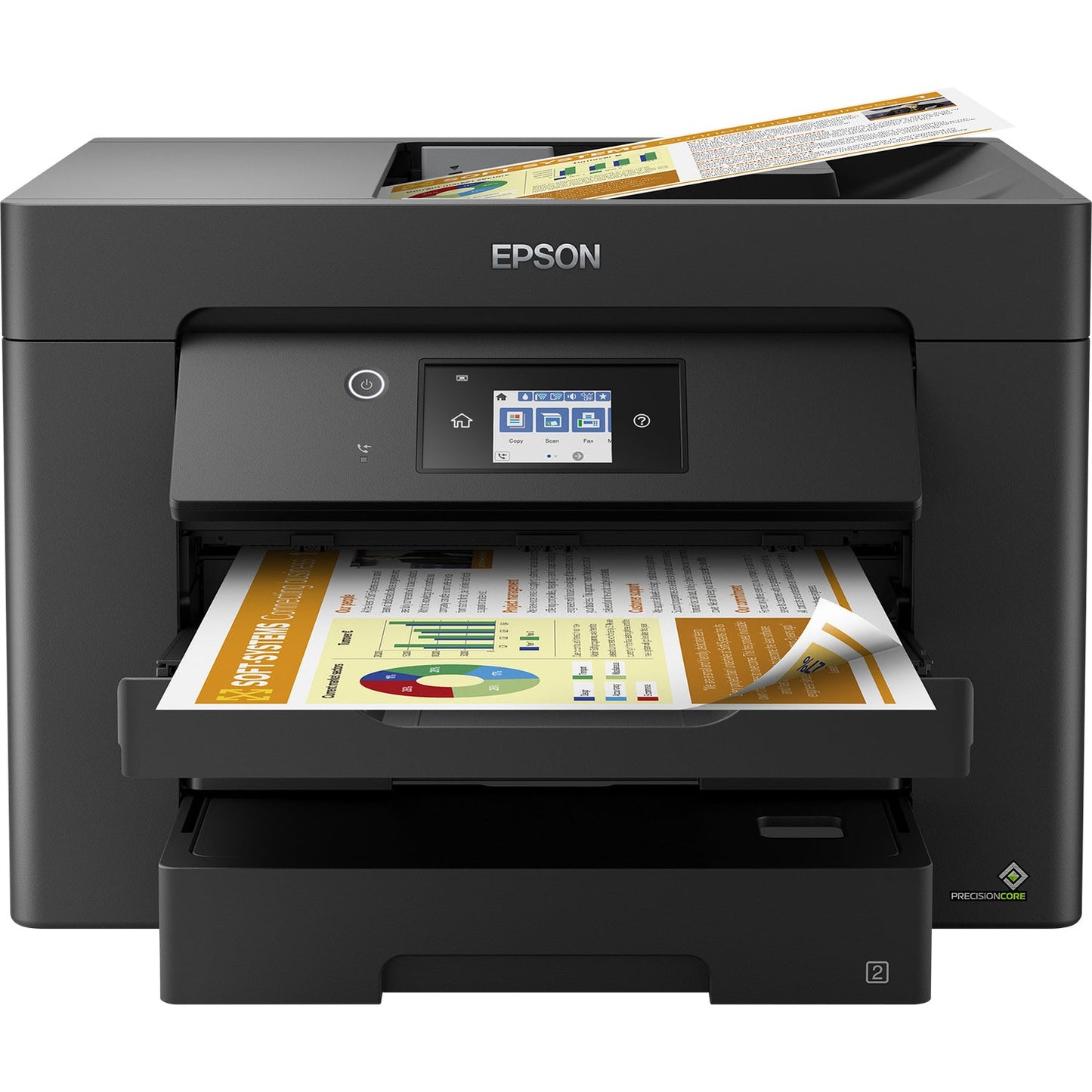EPSON WorkForce WF-7830DTWF MFP colour ink-jet A3 297x420mm A3 25ppm print 500 sheets USB 2.0 LAN Wi-Fi