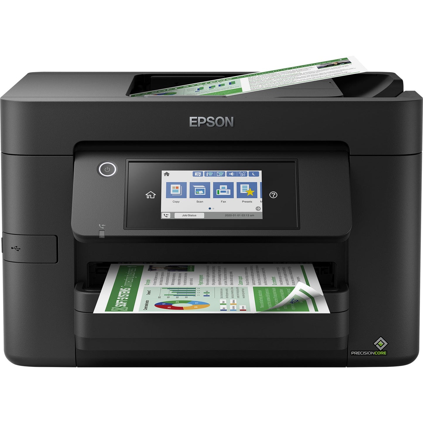 EPSON WorkForce Pro WF-4820DWF MFP colour ink-jet A4 210x297mm A4 25ppm print 250 sheets USB 2.0 LAN Wi-Fi USB host