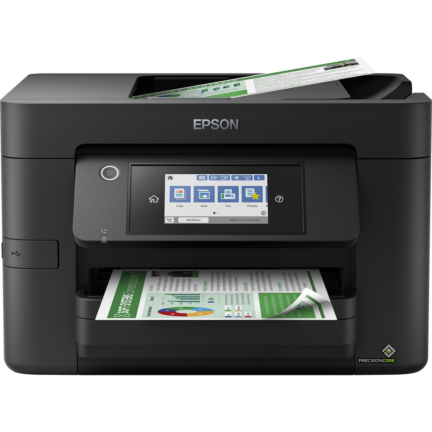 EPSON WorkForce Pro WF-4820DWF MFP colour ink-jet A4 210x297mm A4 25ppm print 250 sheets USB 2.0 LAN Wi-Fi USB host