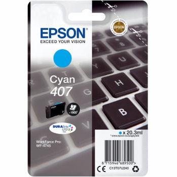 Cartucho de Tinta Cyan EPSON 2LB WF-4745 Series - Alta Qualidade Epson