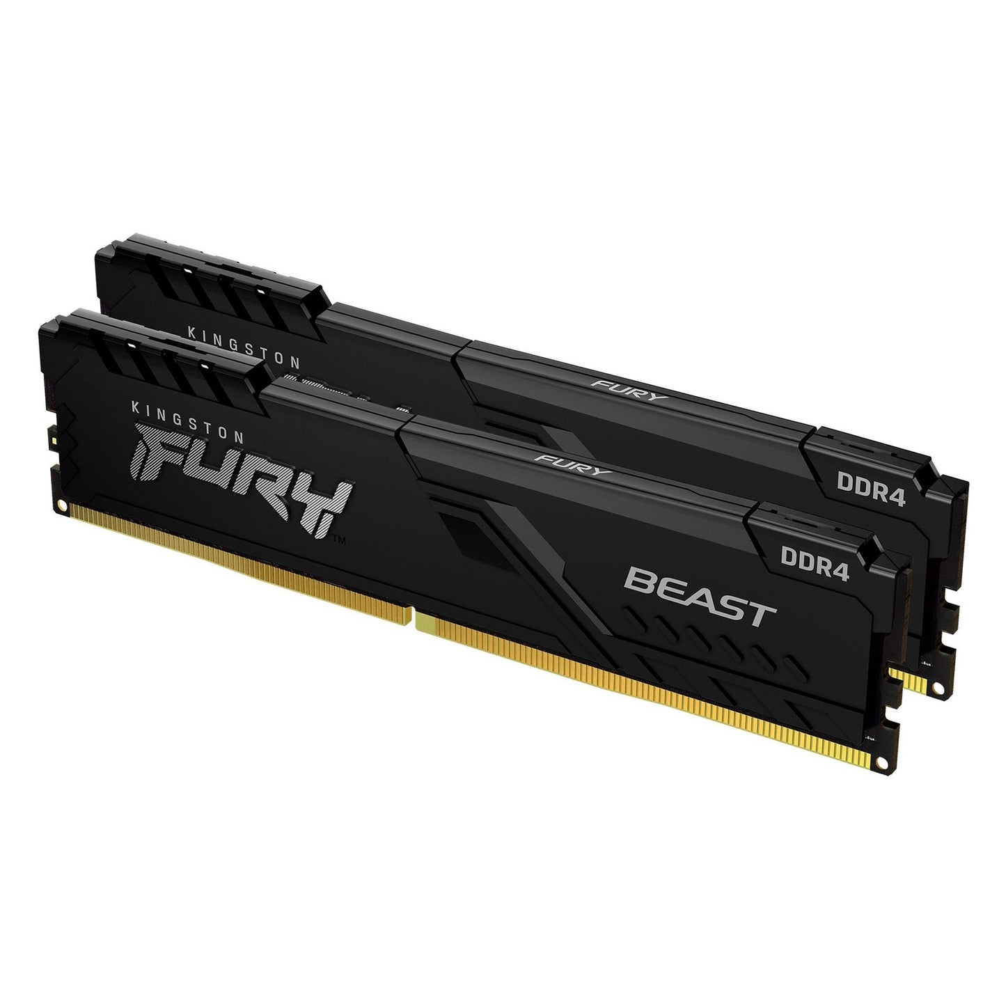 KINGSTON 16GB 3200MHz DDR4 CL16 DIMM Kit of 2 FURY Beast Black