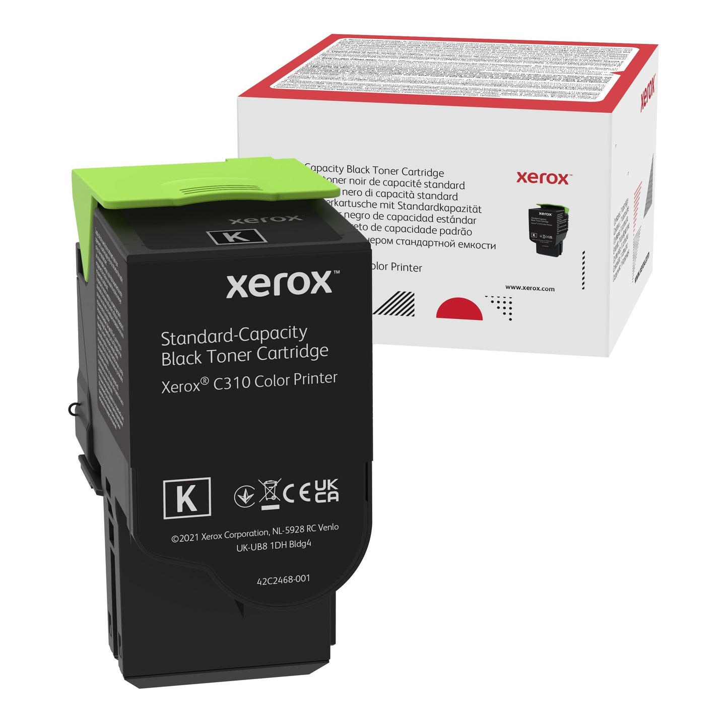 Toner Xerox C310/C315 Preto Standard - Cartucho de Alta Qualidade Xerox