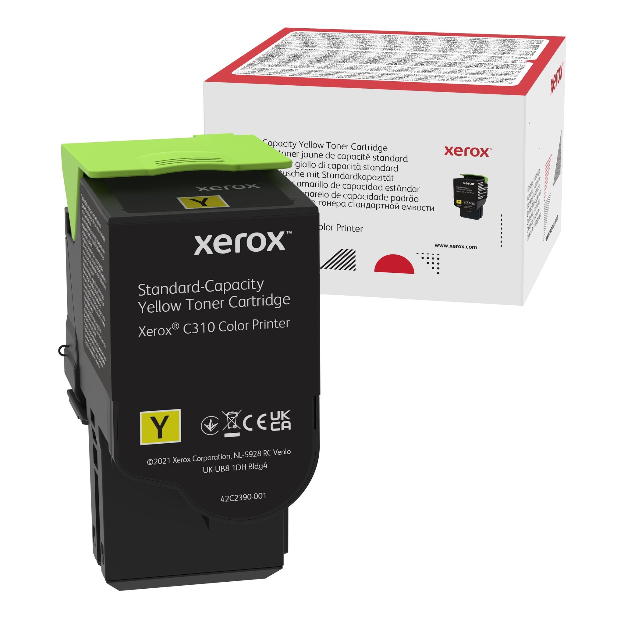 Toner Xerox C310/C315 Amarelo Padrão - Cartucho Original Xerox