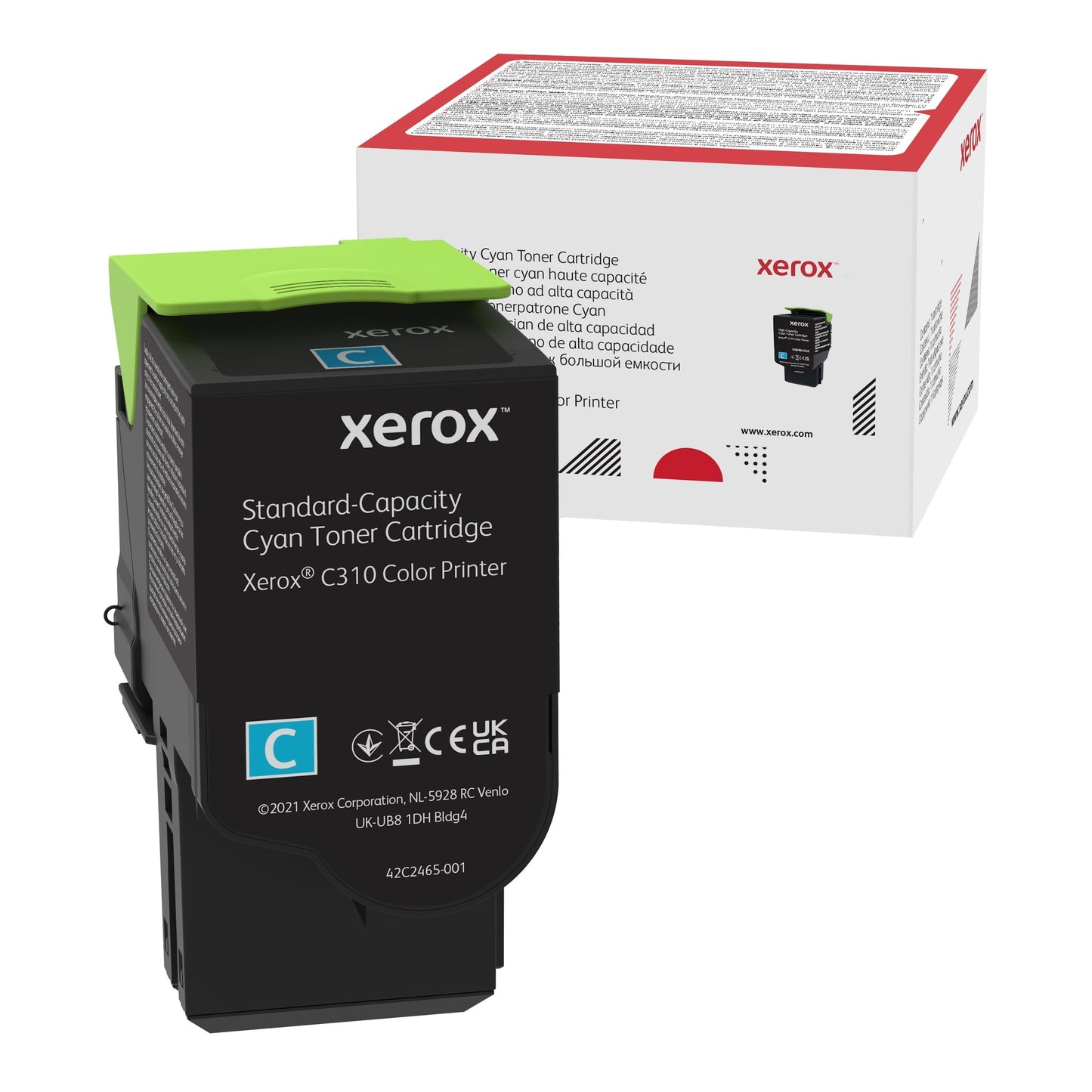Toner Xerox C310/C315 Cyan - Cartucho Standard de Alta Qualidade Xerox