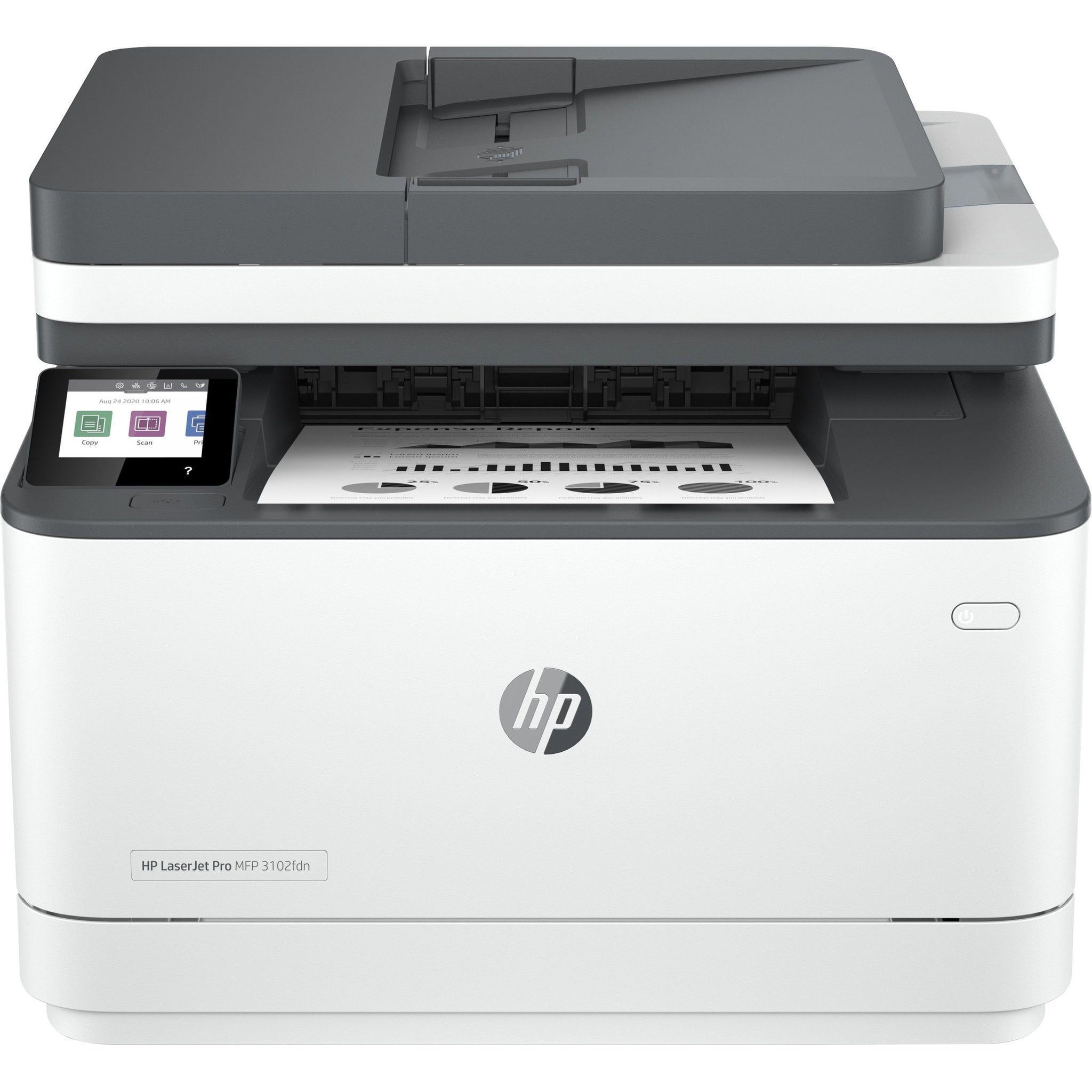HP LaserJet Pro MFP 3102fdn MFP Mono laser A4 33ppm Copy 33ppm Print 250sheets USB LAN
