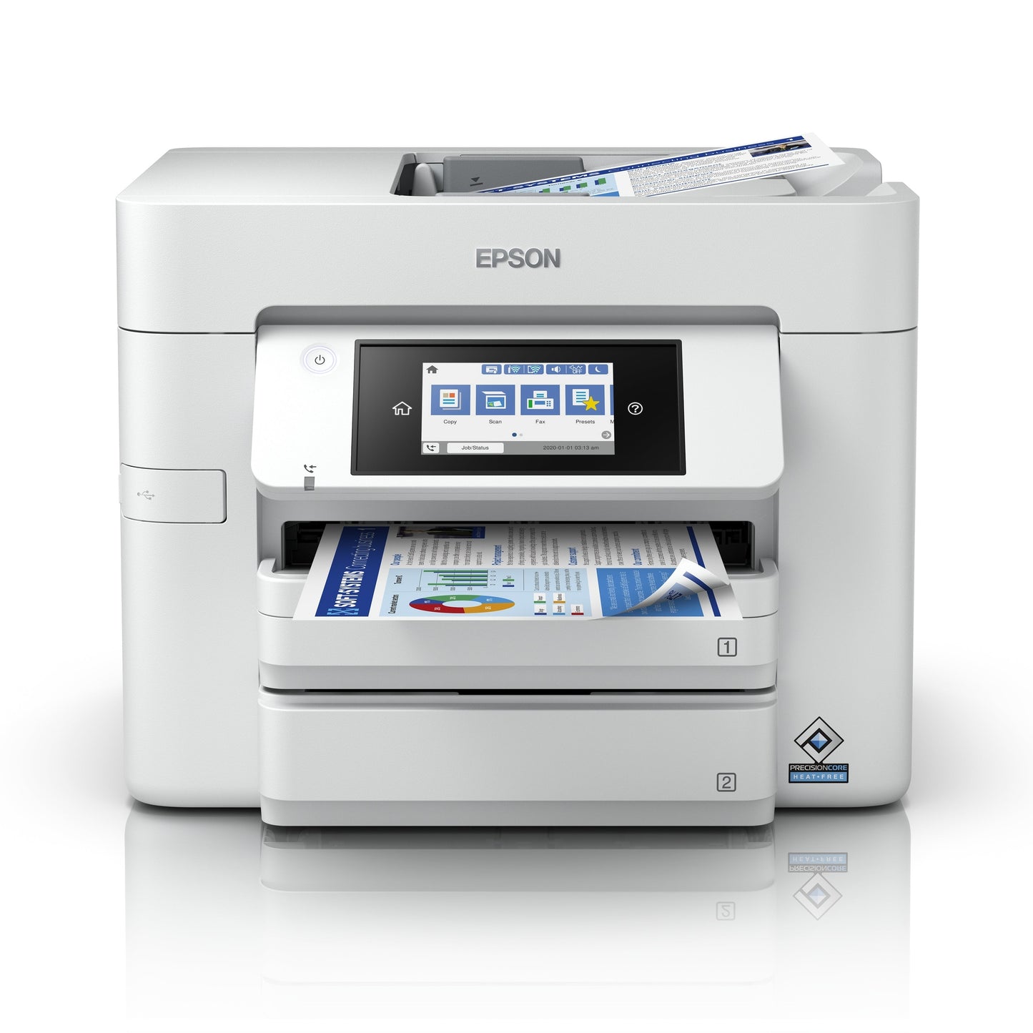 Impressora EPSON WorkForce Pro WF-C4810DTWF Multifuncional A4 - 36ppm, Wi-Fi Epson