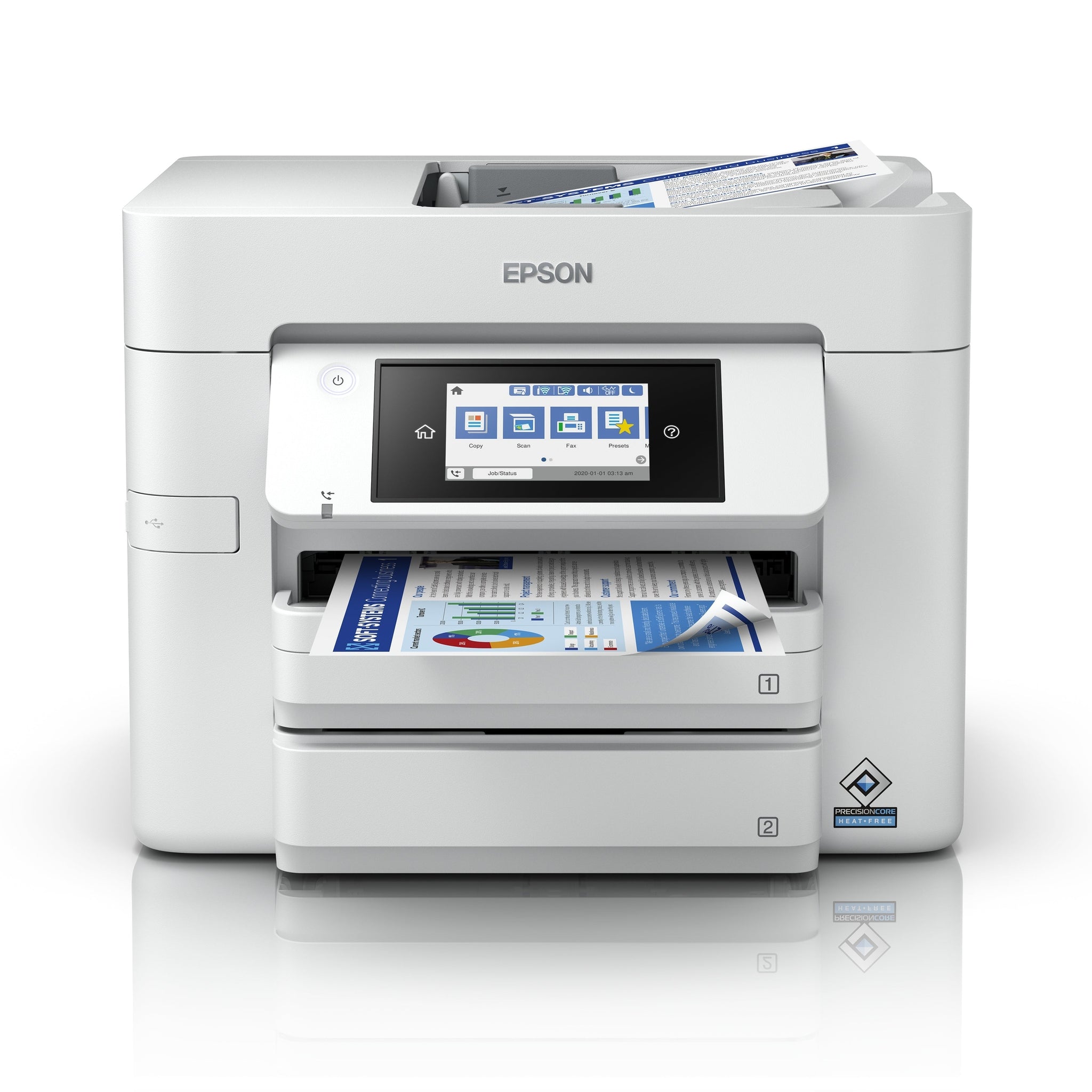 Impressora EPSON WorkForce Pro WF-C4810DTWF Multifuncional A4 - 36ppm, Wi-Fi Epson