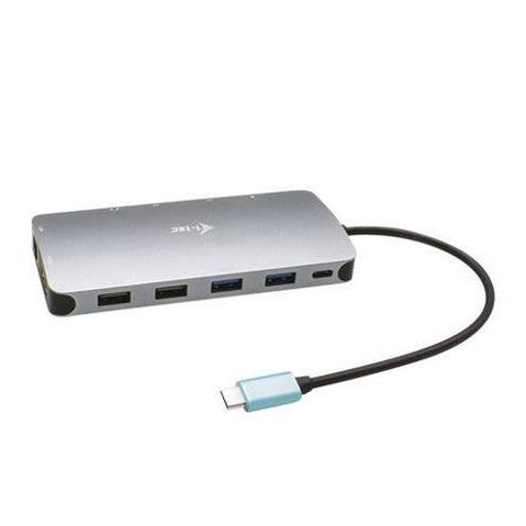 I-TEC Nano Dock USB-C: Dual Display, 100W Power, Ethernet & USB