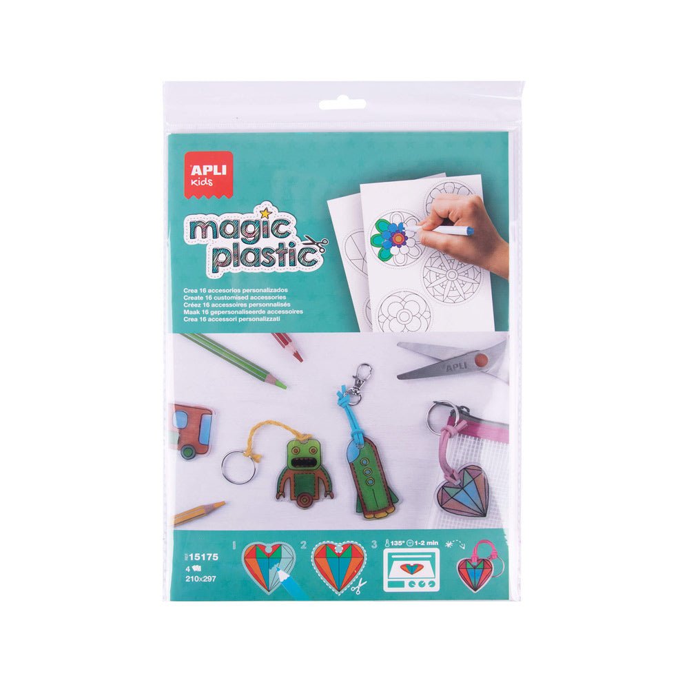 Bluepixel Equipamentos e Serviços Informáticos Lda | Papel Mágico Apli Kids 210x297mm — 4 Folhas para Atividades Apli Papel Trabalhos Manuais