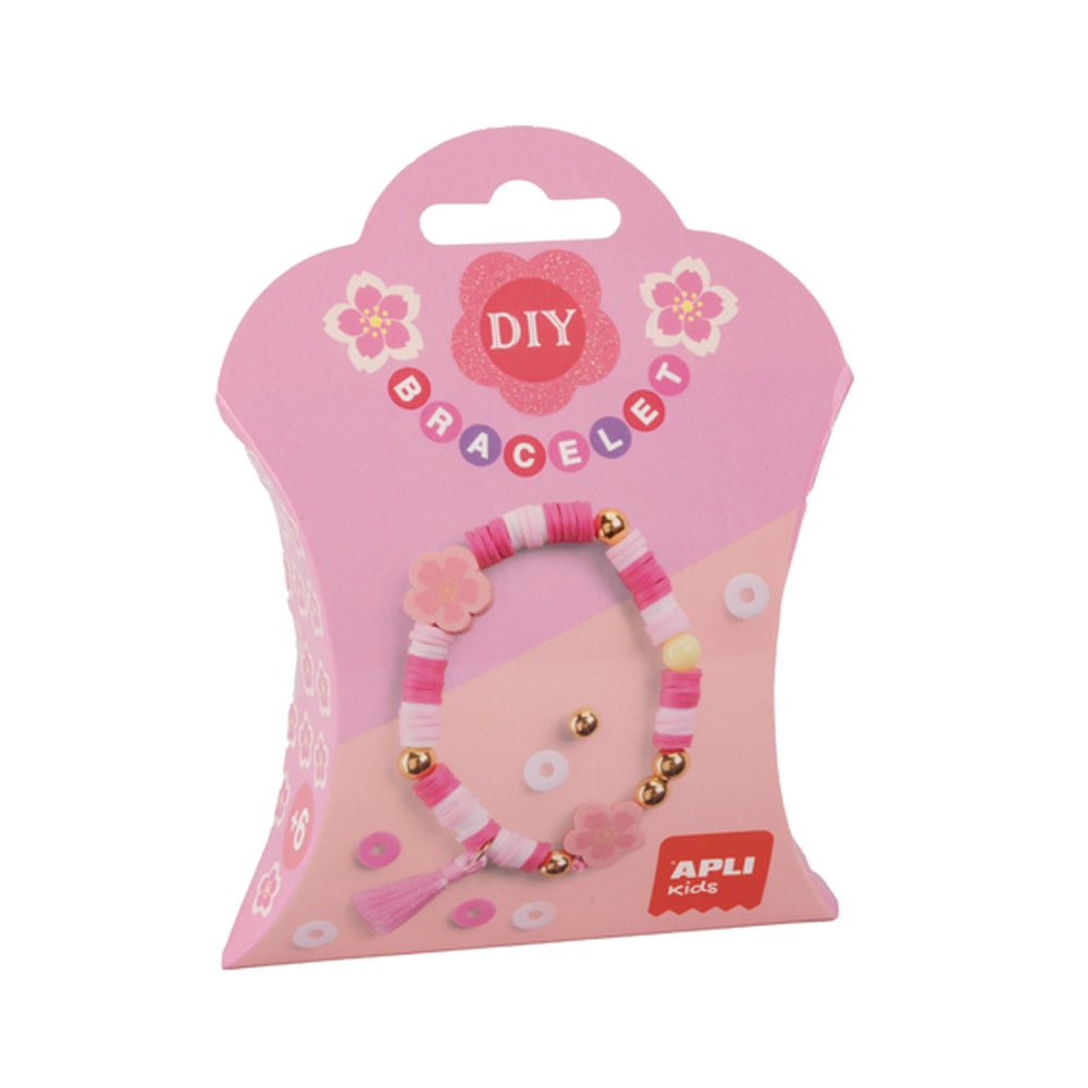 Bluepixel Equipamentos e Serviços Informáticos Lda | Kit Pulseiras Pink Flower Apli Kids | Acessórios Infantis Coloridos Apli Conjuntos e Kits